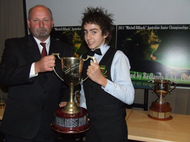 Cale Barrett - Australian Under 15 Snooker Champion